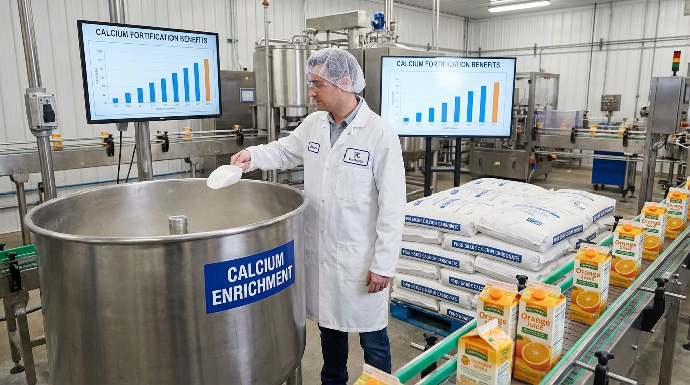 Importance of Calcium Additives in Food Processing Industry