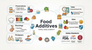 Food Additives Explained: Types, Uses, and Safety Standards
